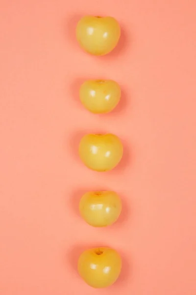 Arte Pop cereja amarela — Fotografia de Stock