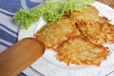 İştah açıcı draniki - şef aşçılar