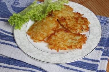 İştah açıcı draniki - şef aşçılar