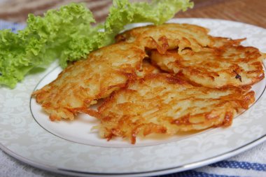 İştah açıcı draniki - şef aşçılar