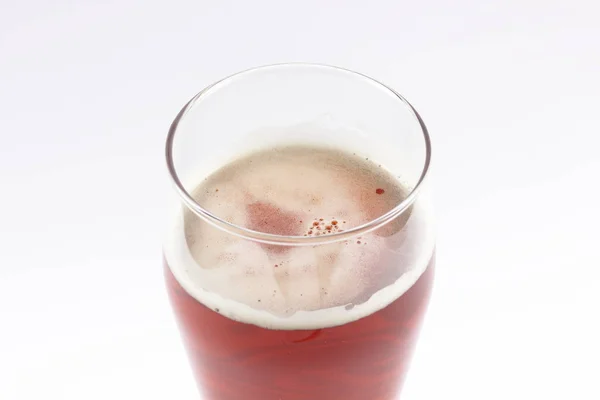 Draft beer after work — Stock Photo, Image