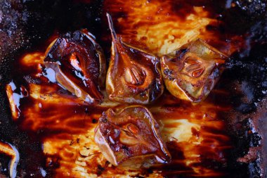 Restoran için bal ile Armut tatlısı