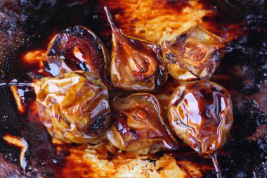 Restoran için bal ile Armut tatlısı