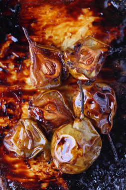 Restoran için bal ile Armut tatlısı