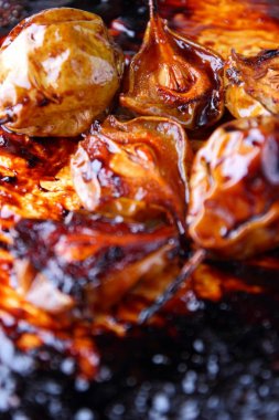 Restoran için bal ile Armut tatlısı