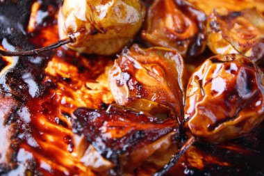 Restoran için bal ile Armut tatlısı