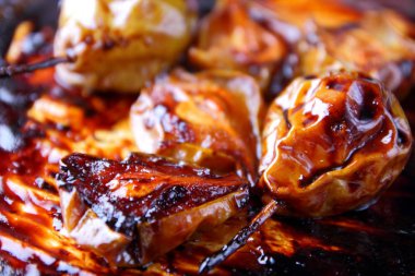 Restoran için bal ile Armut tatlısı