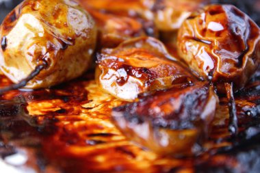 Restoran için bal ile Armut tatlısı