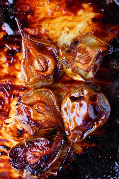 Restoran için bal ile Armut tatlısı