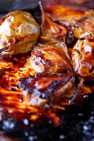 Restoran için bal ile Armut tatlısı