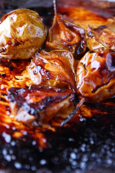 Restoran için bal ile Armut tatlısı