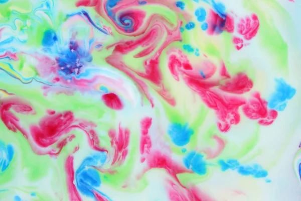 Abstrato espaço fundo, tintas multi-coloridas em fluxo de magma líquido, zonas climáticas, padrão criativo para designer — Fotografia de Stock