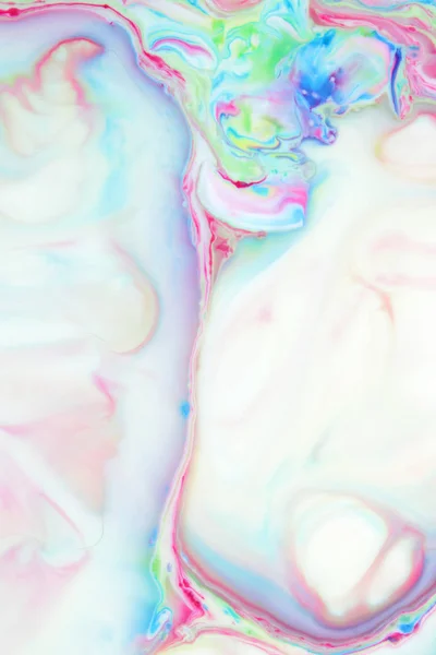 Desenho de luz abstrato de tinta em líquido, fundo criativo para designer, divórcio colorido, imagem do sono — Fotografia de Stock