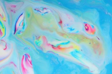 Sıvı, yaratıcı tasarımcı, diğer gerçeklik için arka pnean üzerinde çok renkli arka plan, galaktik desen, boya sıçraması ile arka plan boşluk