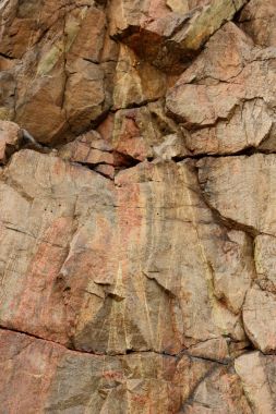 Granit arka plan, başka bir gezegenden, Mars yüzeyinde doku, taş dünya dışı yaşam, granit, gelecekten gelen doku, minimalizm, tasarımcı, kahverengi deseni için arka plan