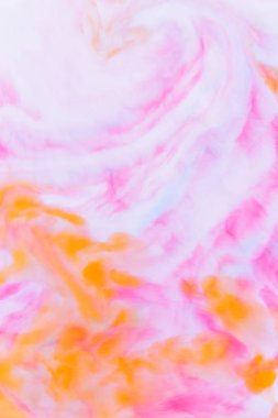 Sıvı, pembe minimalist arka plan üzerinde pop art model, tasarımcı, bir arka plan hazırlanması için pastel doku pembe mavi arka plan