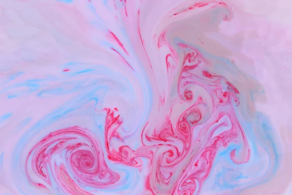 Abstrakter Mehrfarbiger Hintergrund Mit Farben Auf Flüssigkeit Bunte Flecken Auf — Stockfoto