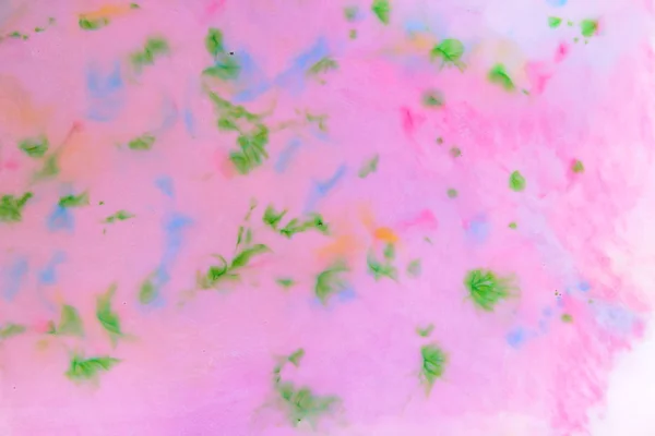 Padrão Multicolorido Manchas Coloridas Fundo Rosa Textura Abstrata Fundo Minimalista — Fotografia de Stock