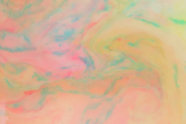 stock image Abstract multicolored holographic background, pastel pattern, multicolored paints in liquid, stains on milk, art, minimalistic background, blank for designer, pop art