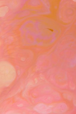 Holografik çok renkli arka plan üzerinde sıvı, pastel desen, çok renkli doku ile boya boşanmalar, lekeleri süt, minimalist arka plan, boş Tasarımcısı, pop art