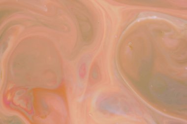 Holografik çok renkli arka plan üzerinde sıvı, pastel desen, çok renkli doku ile boya boşanmalar, lekeleri süt, minimalist arka plan, boş Tasarımcısı, pop art