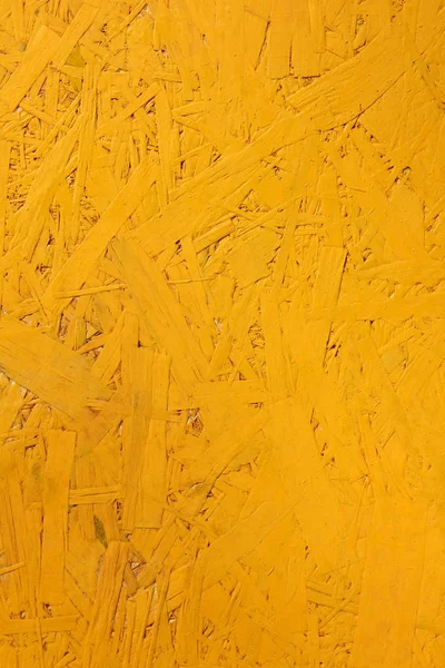 Yellow Background Sawdust Yellow Painted Wooden Texture Natural Pattern Minimalistic — Stock Photo, Image