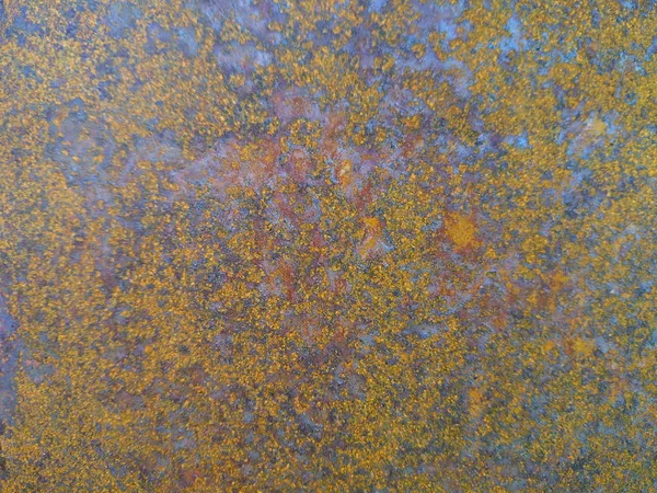 Textuur Van Roestig Oppervlak Abstract Bruine Achtergrond Van Oude Ijzeren — Stockfoto