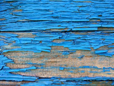 Mavi ahşap yüzey, soyut renkli bir arka plan bir eski boyalı ahşap, mavi doğal desen için bir tasarımcı, minimalist arka plan dokusu