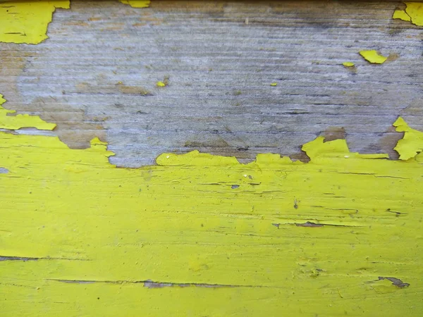Tekstura Żółty Drewnianych Powierzchni Streszczenie Żółtym Tle Stare Malowane Drewno — Zdjęcie stockowe