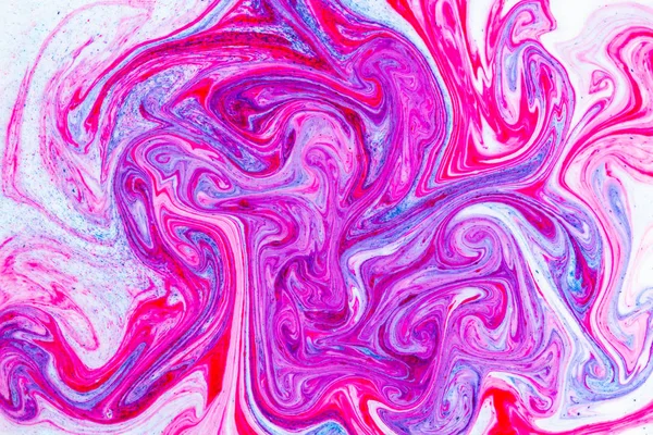 Прозрачный Творческий Подход Модные Обои Абстрактное Фиолетовое Флюидное Искусство Бетонном — стоковое фото