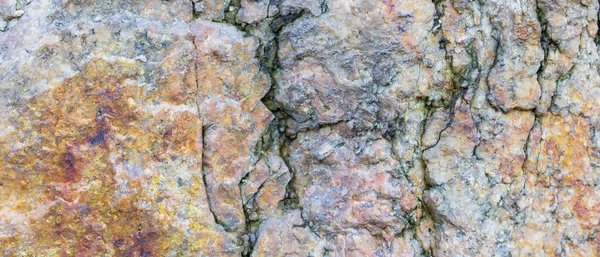 Granitstruktur Granitfelsen Mit Poröser Oberfläche Hintergrund Aus Massivem Stein Muster — Stockfoto