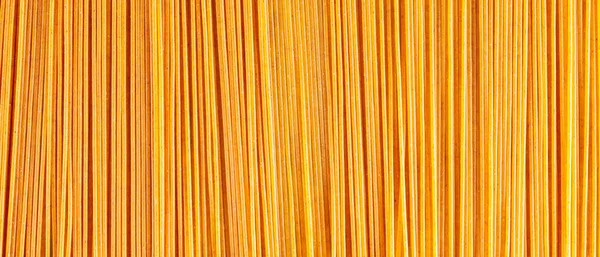 Gelbe Nudeln Hintergrund Trockener Spaghetti Hintergrund Rohe Spaghetti Tapete Essen — Stockfoto