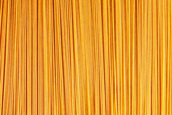 Gelbe Nudeln Hintergrund Trockener Spaghetti Hintergrund Rohe Spaghetti Tapete Essen — Stockfoto