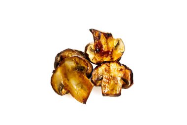 Beyaz bir arka plan üzerinde kızarmış petrol