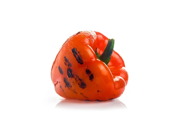 Röd paprika grillad — Stockfoto