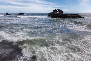 Hint Okyanusu'nda akşam ışığı .