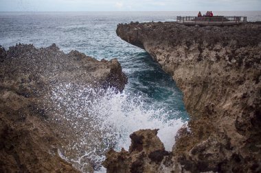 Su darbe, Bali, kıyı manzara