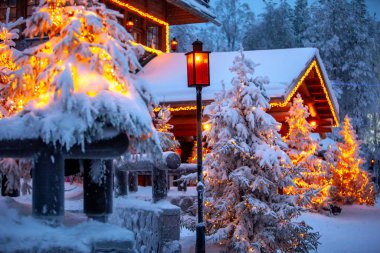 Santa Claus Köyü Lapland Finland