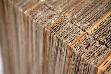 Bastırılmış karton desen kapat