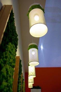 Güzel retro lüks iç aydınlatma lambası dekor