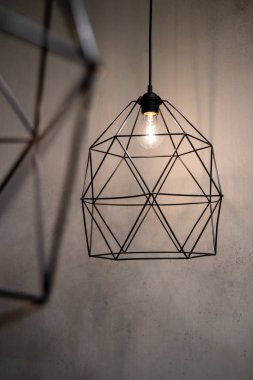 Güzel retro lüks iç aydınlatma lambası dekor