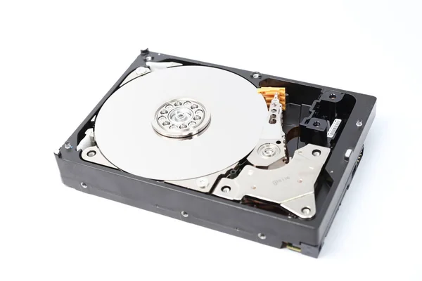 stock image Inside Computer Hard Disk Drive (HDD)