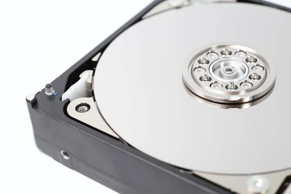 Dentro il disco rigido del computer (HDD ) — Foto Stock