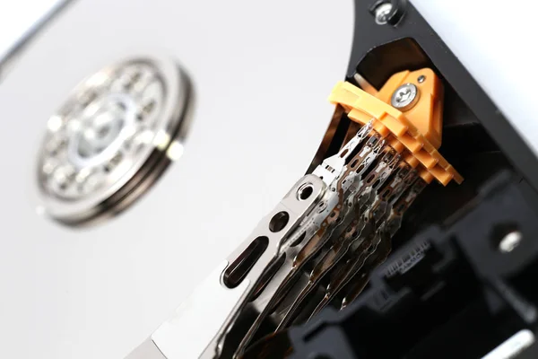 Inside Computer Hard Disk Drive (HDD)