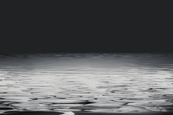 背景の暗い水リップル波図 — ストック写真