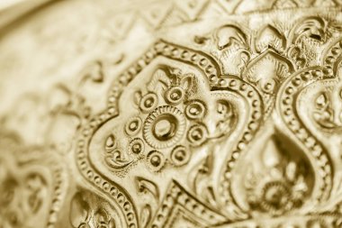 Altın Tay lanna tarzı el sanatları dekorasyon arka plan sanat.