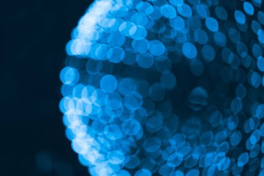 Çekirdeği, atomlar, öğeleri veya moleküller bilim soyut bulanıklık arka plan ışık.