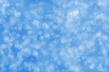 Mavi renk bulanıklık Bokeh arka plan, daire yuvarlak için soyut grafik, odak etkisi Out of Magic ışık şekil.