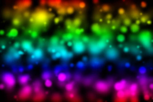 Bokeh de borrão de cor LGBT, arco-íris colorido gráfico abstrato para fundo — Fotografia de Stock