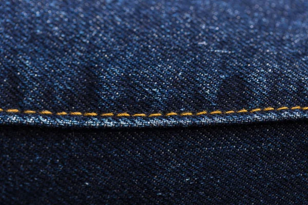 Línea de costura Blue Jeans para fondo . — Foto de Stock